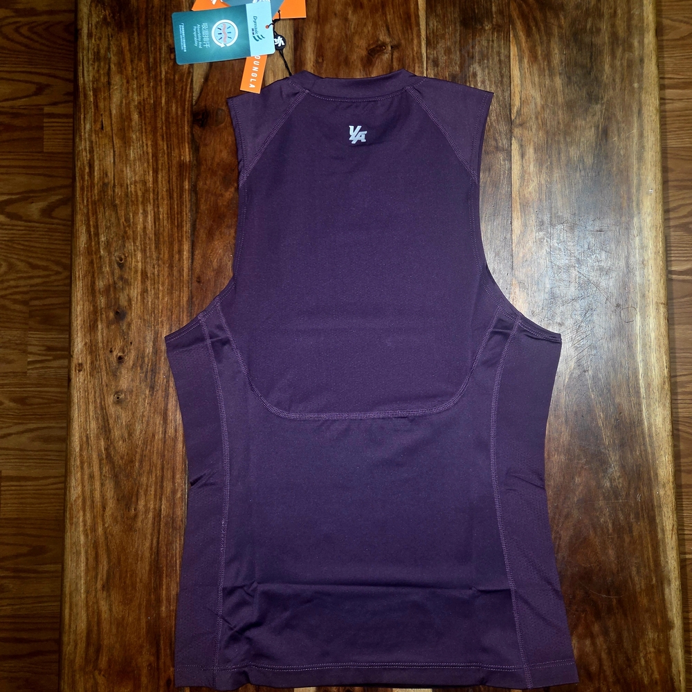 YoungLA Men's Purple Muscle Tee - Picture 4 of 5